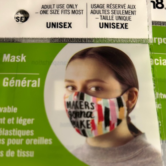 Lot of 3 Adult Use Only Unisex face masks - Picture 4 of 4